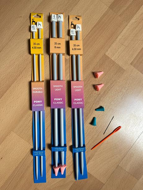 Ihlice pony + koncovky + tupá ihla, 