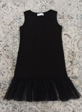 Pohodlné šaty matami - top stav, 134