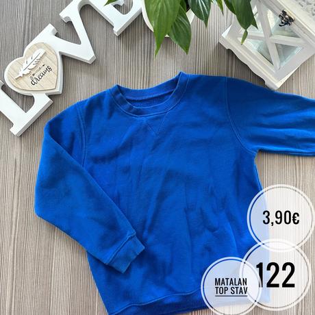 Mikina, matalan,122