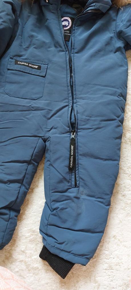 Páperový overal s pravou košušinkou canada goose, 98