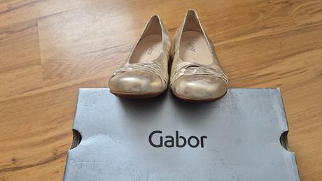Baleríny gabor veľ. 37,5 pravá koža, gabor,37