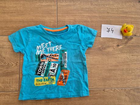 Krátky rukáv, h&m,74