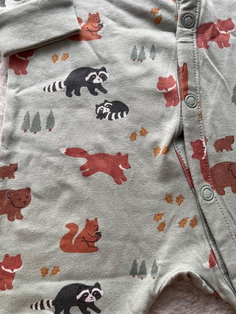 Bavlnene celocvockove pyzama h&m, h&m,56