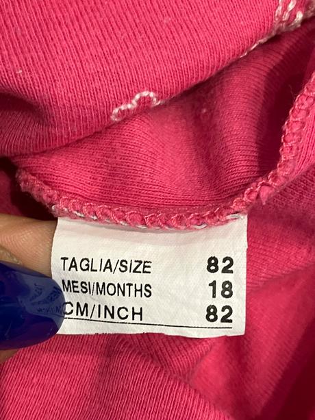 Dievčenské tričko s kvetmi a nápisom (18 mes.), benetton,80