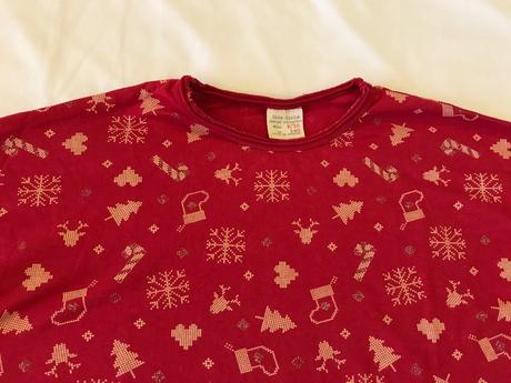 Vianočné tricko, zara,140