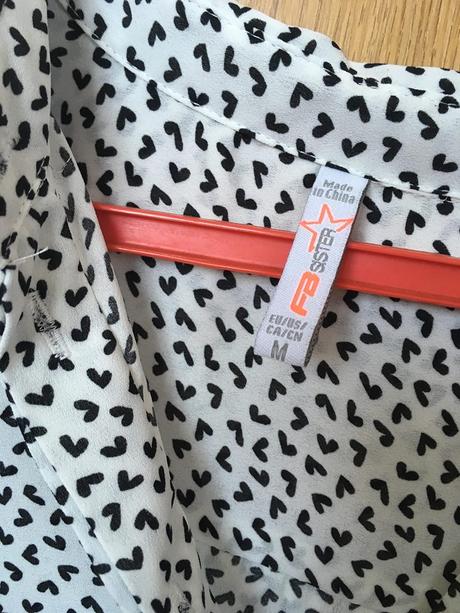 Vzorovaná blúzka, fishbone,m