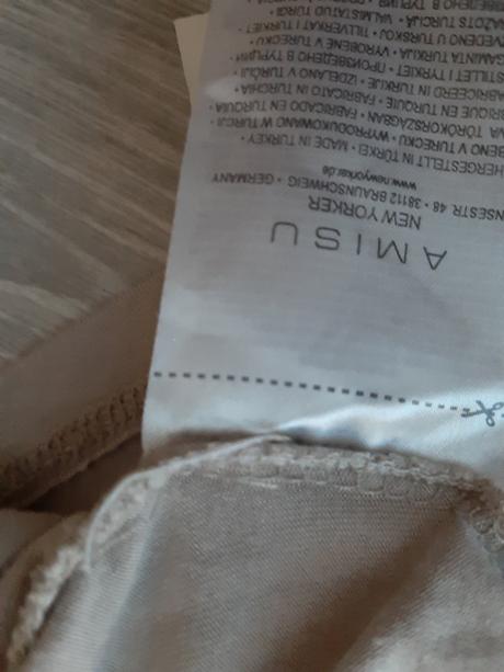 Damske tricko s opaskom, new yorker,xl