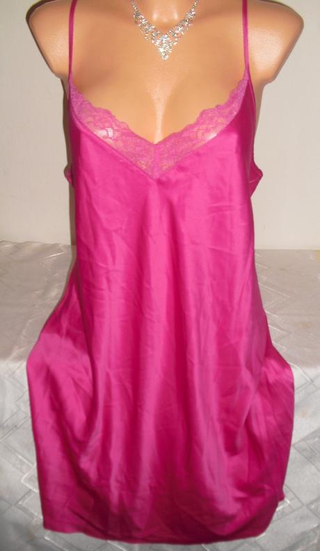 Romanticka velka satenova kosielka, f&f,xl