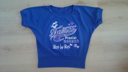 Tričko s netopierimi rukávmi, s