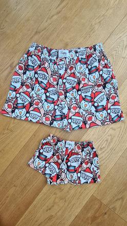 Set vianočny slippsy otec a syn, 98