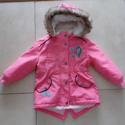 Zimná bunda dievčatko 92, 92