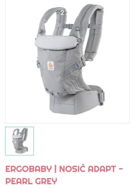 Ergonomický nosič, ergo baby