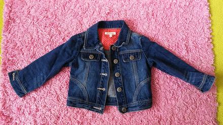 Riflová bunda 2-3 r, debenhams,98