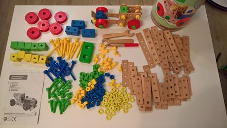 Drevená stavebnica,