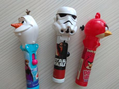 Postavičky na lízatko olaf,angry birds, star wars, 