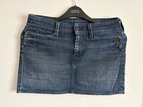 Levis riflova minisukna sukna tmavomodra, levis,m