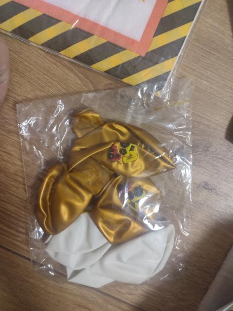 Stavebné stroje párty vyzdoba, 