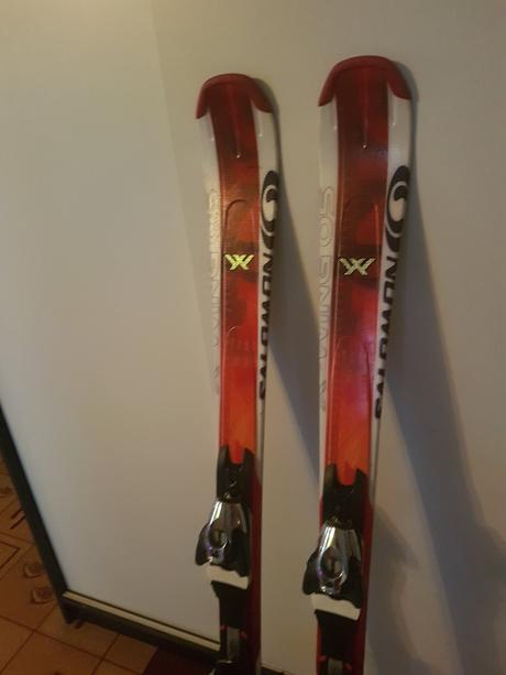 Lyže zn.salomon, salomon,130-139 cm