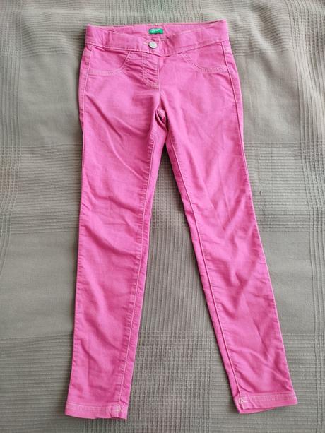 Slim tenke nohavice 140, benetton,140