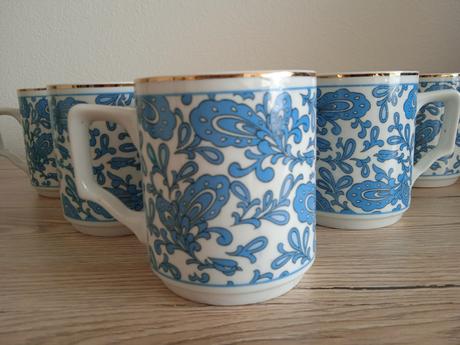 Sada šálok ( 6 kusov),