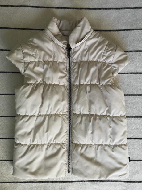 Obojstranná vesta s odnímateľnou kapucňou, mango,xs