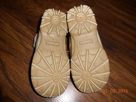 Kožené topánočky, bubble gummers,25