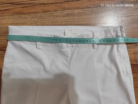 Letné biele nohavice, h&m,36