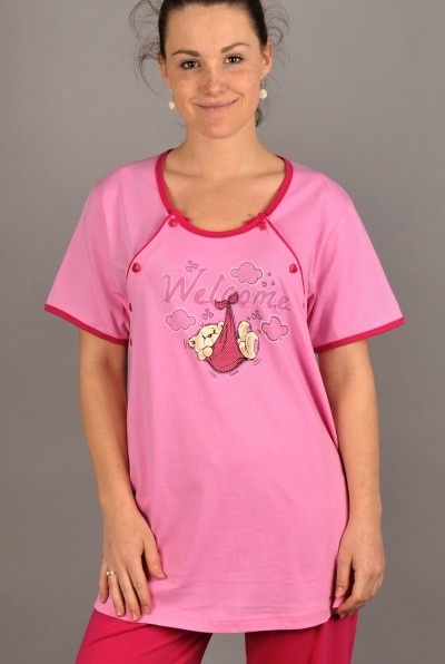 Materské pyžamko krátke, vienetta secret,l / m / s / xl