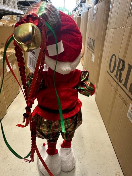 Elf dekorácia vianočná, 