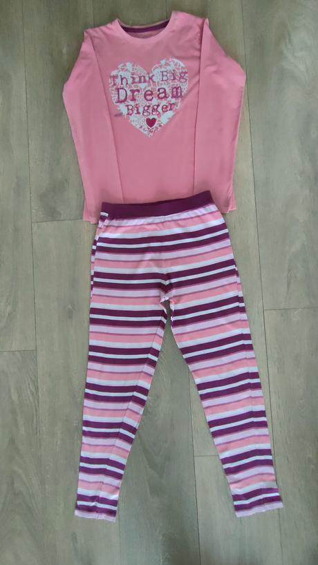Krásne dievčenské pyžamo f&f, 9-10 r., f&f,140