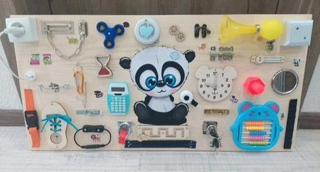 Activity board panda, 