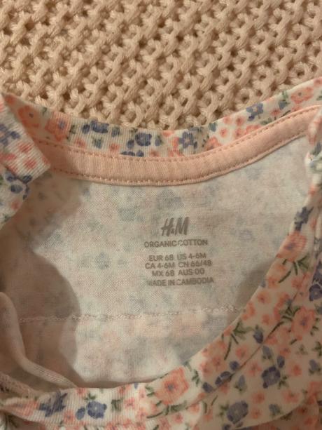 Letné šaty (body) zn. h&m, h&m,68