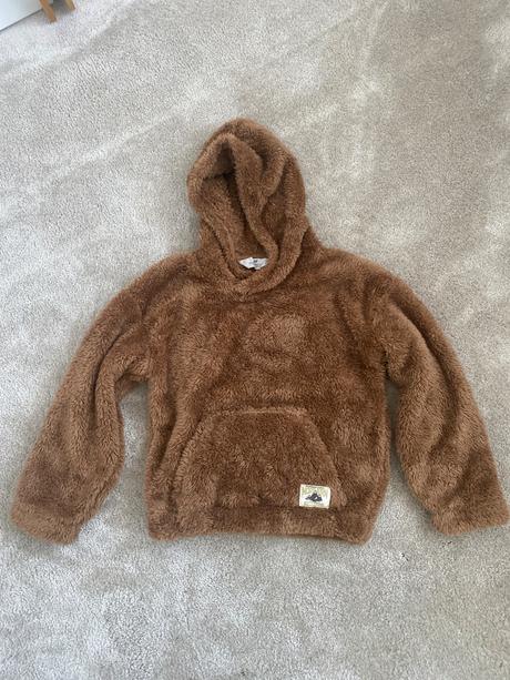 Mikina chlpatá v. 122/128, h&m,128