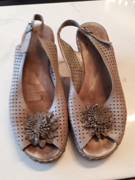 Kožené sandále rieker, rieker,39