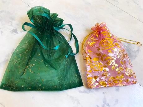 Šifónové vrecúška na darčeky 13 ks, 