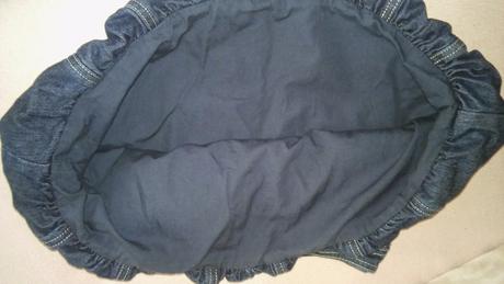 Riflová sukňa, benetton,134