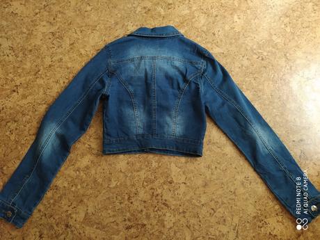 Riflová bunda, denim,s