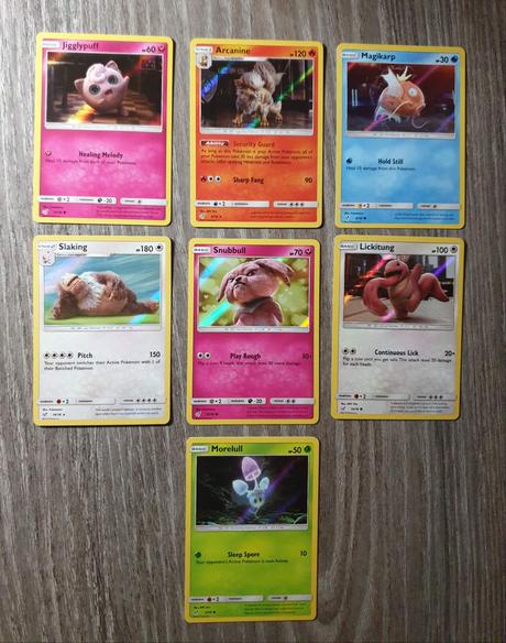 Karty pokemon detective pikachu,