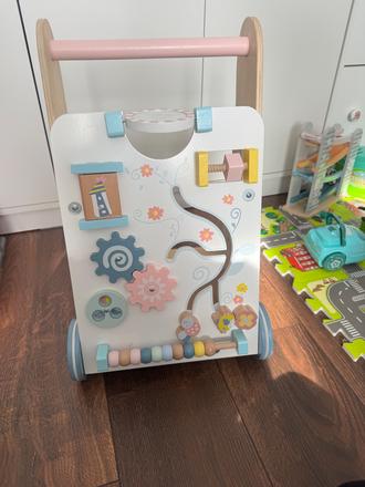 Vzdelávacie drevene choditko, 