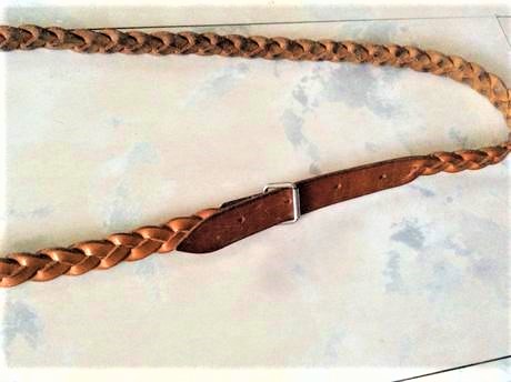 Kožený naturálny opasok, 