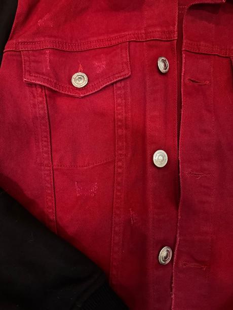 Riflova bunda bordova, s