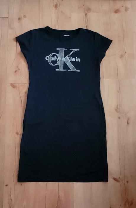 Šaty s vreckami, calvin klein,m
