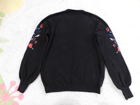 Vyšívaný pulóver primark, primark,m