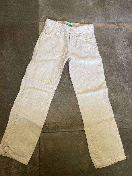 Tenke nohavice, benetton,128