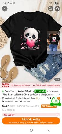 Tričko damske, 44 / 46 / xl / xxl