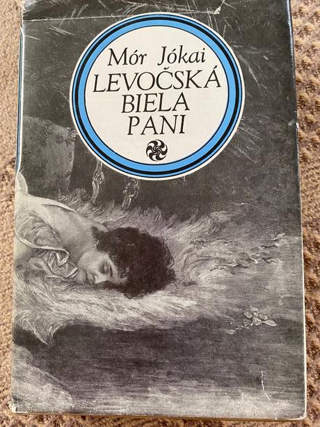 Krásna stará retro kniha levočská biela pani 1974, 