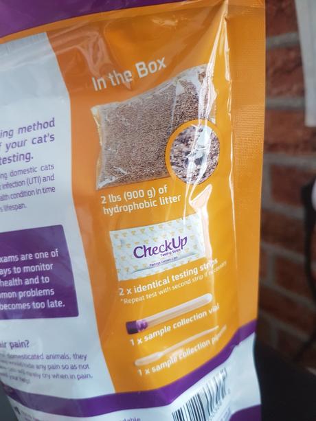 Check up-piesok/súprava na odber moču u zvierat, 