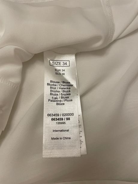 Bluzka orsay s mašľou okolo krku, orsay,34