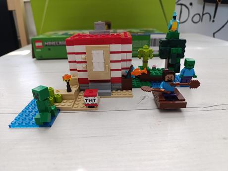 Lego minecraft 21275 tnt dom, 