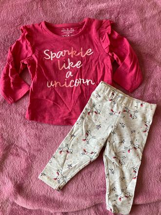 Set leginy a tričko, f&f,62